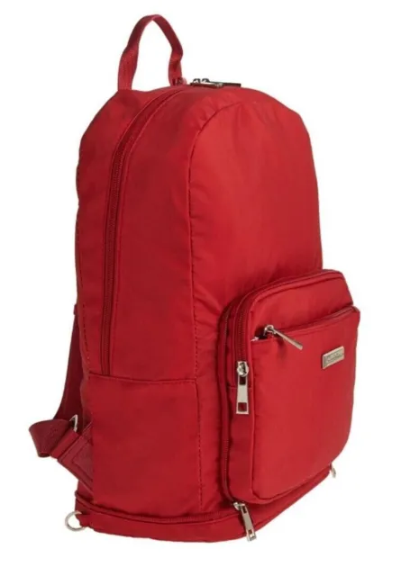 Samantha Brown To-Go Convertible Crossbody BACKPACK  - Red 2