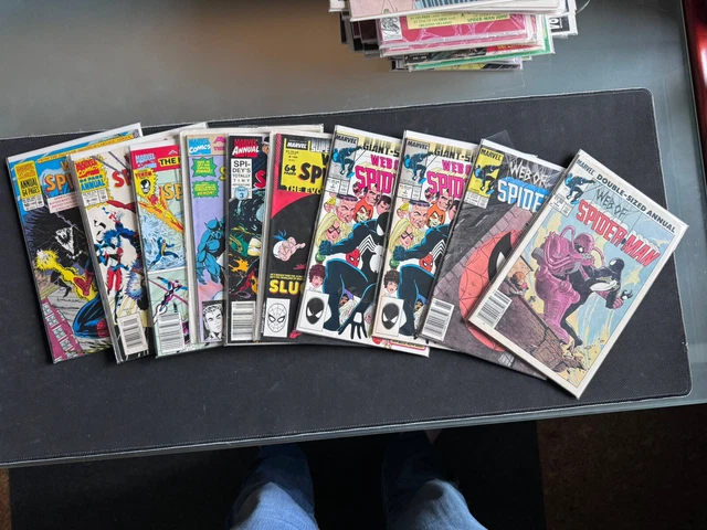 Web of Spider-Man Annual Lot Of 10 Marvel VF Condition