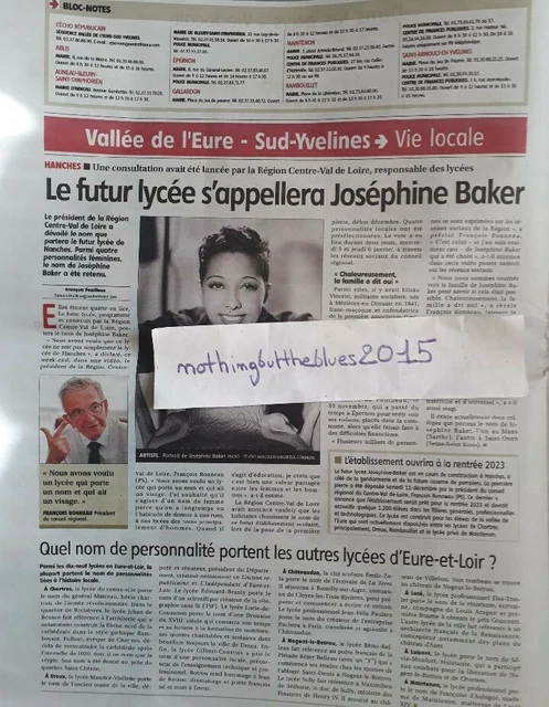 Joséphine Baker article régional 2022
