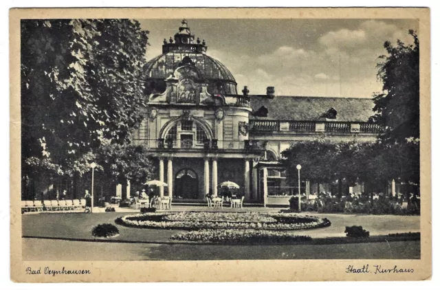 AK Bad Oeynhausen Staatliches Kurhaus Deutsches Reich Ansichtskarte Nr. 8564