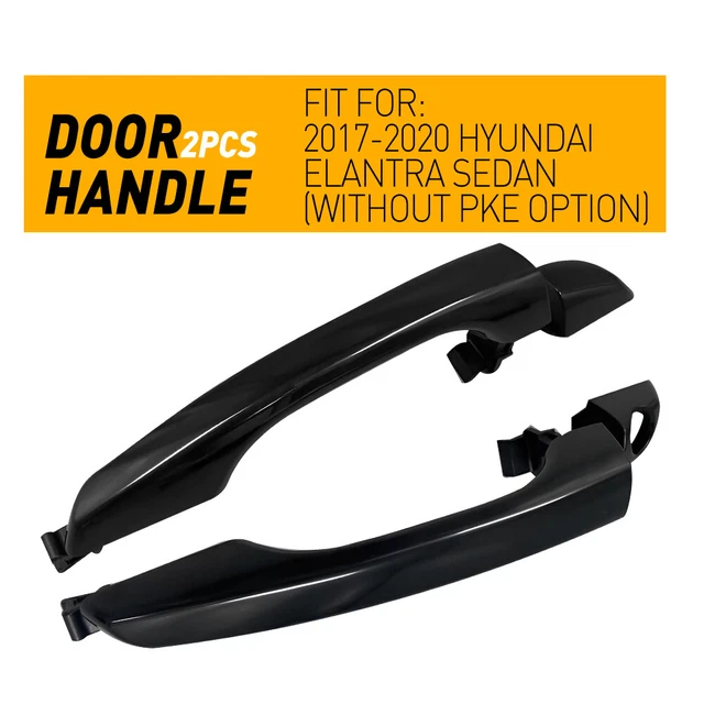 Poignée De Porte Intérieure Pour Hyundai Elantra 2001-2006 - Avant/Arrière Gauche/Droite - Remplacement ABS (Réf: 826102D000, 826202D000)