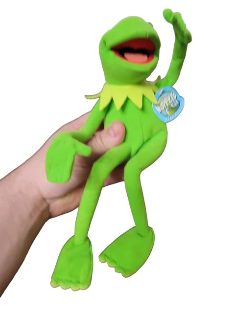 NWT Nanco Kermit The Frog Plush Vintage Jim Henson Muppets Poseable 24 Inches