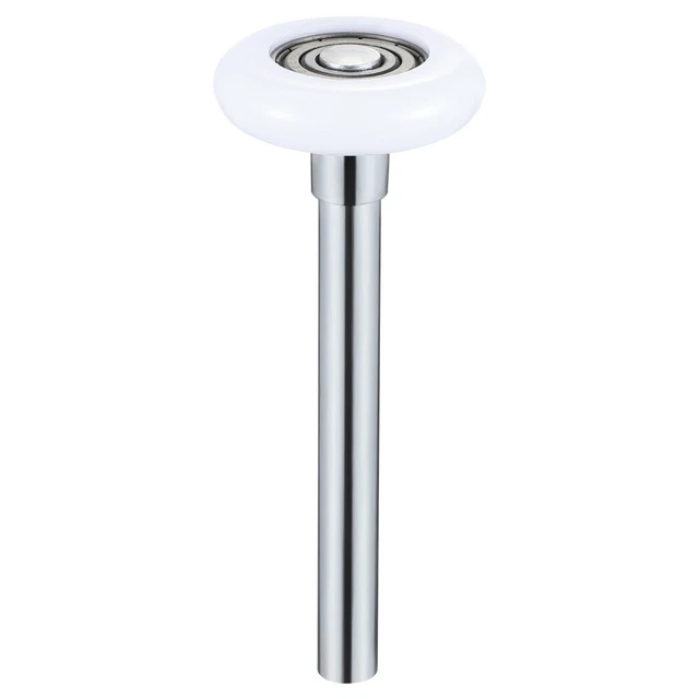 4 Cuscinetti A Rullo Bianchi 30mm Per Ruote Porta Finestra Pulegge