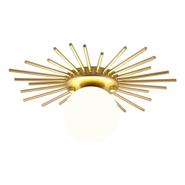 Ceiling Spot Accent Light Modern Gold Chandelier Dome Spotlight