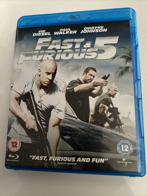 FAST AND FURIOUS Five - Rio Heist (Blu-ray, 2013) £2.81 - PicClick UK