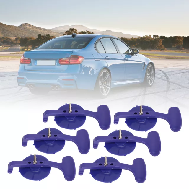Auto Car 6Pcs Suction Cup Clamps Strong Suction Glass Sucker Windshield Repair