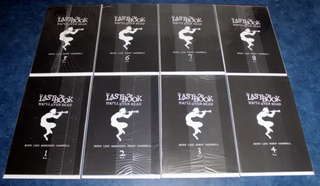 Last Book You'll Ever Read #1 2 3 4 5 6 7 8 Variant Set Mr Black Bag Vault 2022