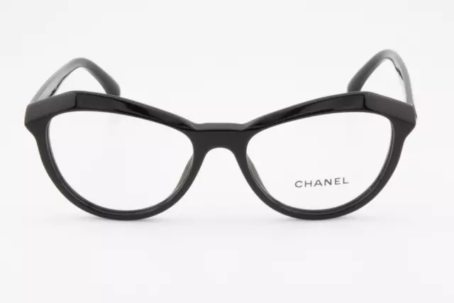 Chanel 3354 c.501 Unisex Katzenbrille Gestell schwarz 52 mm 2