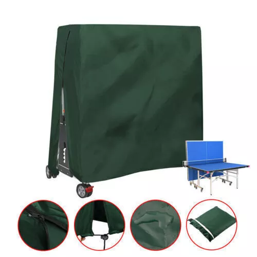 Heavy Duty Table Tennis Table Cover Ping Pong Waterproof Indoor Outdoor Protect