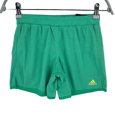 Adidas Ragazzi Verde Atletico Pantaloncini Taglia 10 -12 Anni