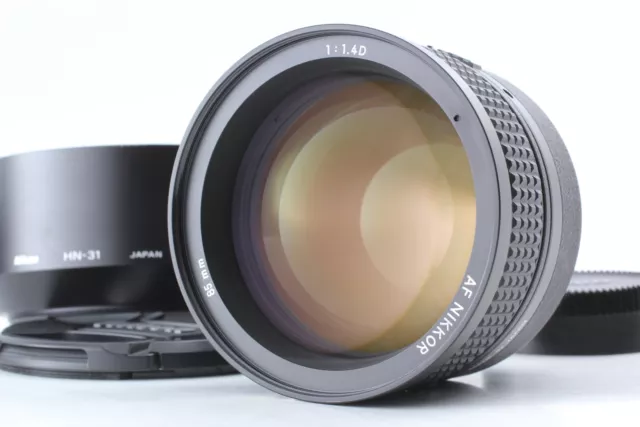 [Top MINT w/ Hood] Nikon AF Nikkor 85mm f/1.4 D Portrait Lens From JAPAN