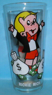 Harvey Cartoons Pepsi Collector Series Richie Rich Glass Cup