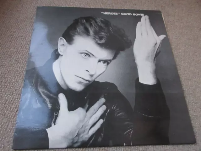 David Bowie Heroes LP UK 1st Issue GREAT PRESS [Ex/Ex-] SUPERB***