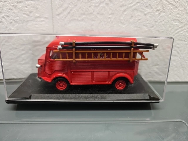 Miniature Peugeot J7 CTU Pompiers de Port - francis miniatures