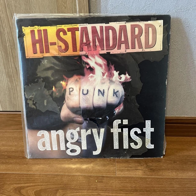 Hi-STANDARD ANGRY FIST 限定LP ハイスタンダードpunk Hi-STANDARD