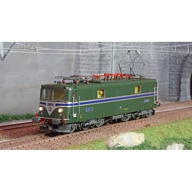 Mistral 22-03-g007 : Locomotive Mille Pattes E1001 Sncf Digitale Sonore