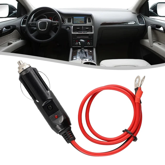 Auto Fahrzeug Auto -Zigarettenanzünr 12V/24V Hochleistungsstecker 20A Sicherungsrohrbuchse Steckverbinr Adapter Schaltstecker