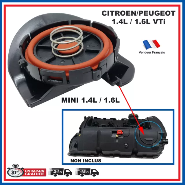 Cache-Culbuteur et Joint Soupape Moteur pour Citroen Peugeot 1.6