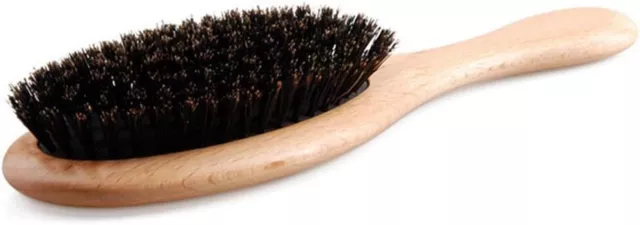 Natural Boar Bristle Hair Brush Wooden Paddle Hairbrush FREE SHIPPING -Au