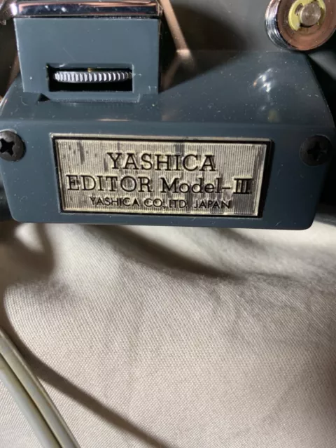 Vintage Yashica 8mm Editor Model II in Original Box untested 3