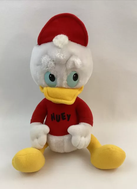Duck Tales Huey 12 Plush Toy Walt Disney Playskool Hasbro 1986 Vintage