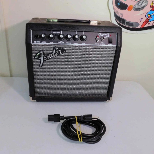 Fender Frontman 15G Electric Guitar 38W Amp Tested Working Fender Frontman 15G Electric Guitar 38W Amp Tested Working