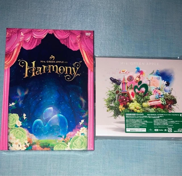 2種DVD Mrs. GREEN APPLE Harmony/10 Amazon.co.jp: Mrs. GREEN APPLE on “Harmony” (2枚組) [DVD