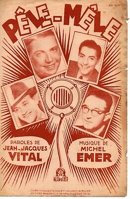 Rumba de Lima M Partition 1945 Cht Acc Gt BLANCHE Luis MARIANO Fr EMER 