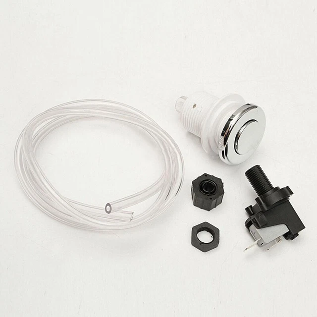 Kit Bouton Poussoir Air ON/OFF Pour Spa Et Jacuzzi – Interrupteur étanche 16A, 125-250V