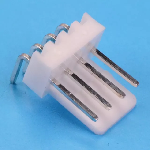 10 x 4-Way Right Angle PCB Header 2.54mm Connector