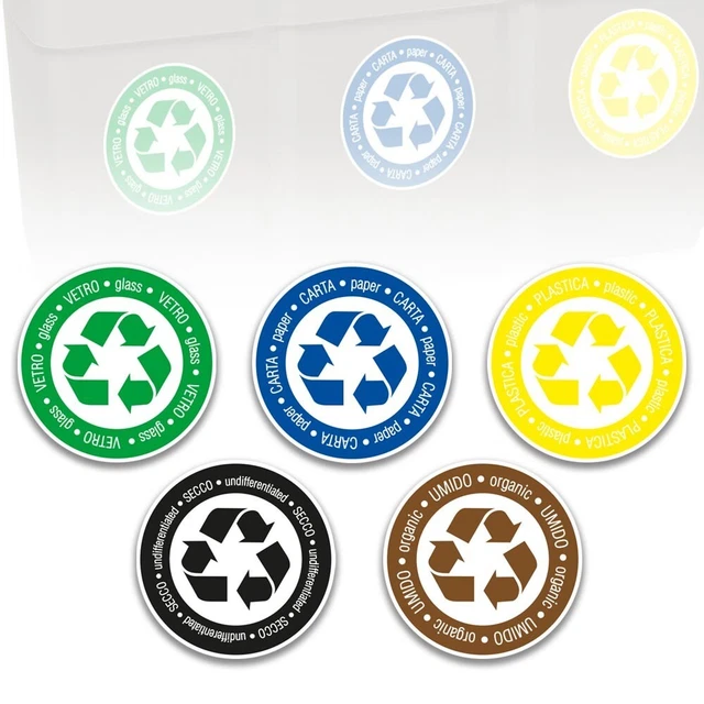 X Set 6 Pz Nastro Adesivo Riflettente Impermeabile Giallo Nero - Foto 3