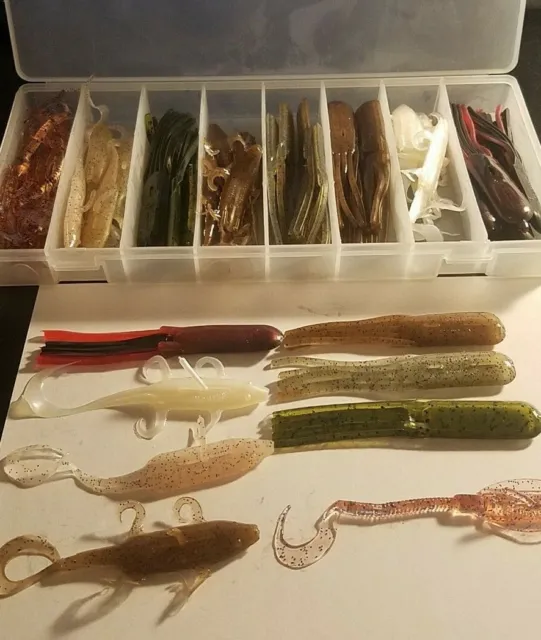4'' ALEX LANGER'S Flying Lure Kit, Fishing. Includes 38 Lures