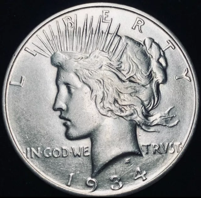 1934-D Peace Silver Dollar ⭐️Only 1.5 Million Minted * From Original Collection