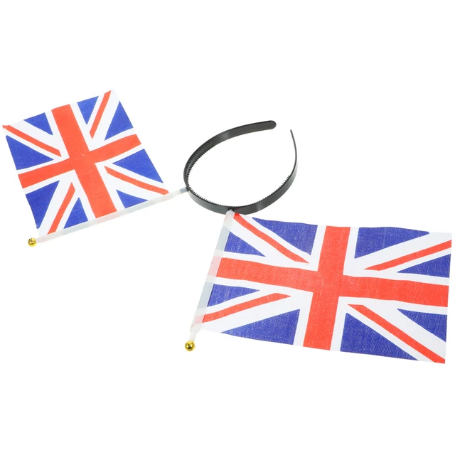 MASQUERADE BALL DECORATIONS Union Jack Headband Portable Headbands Man