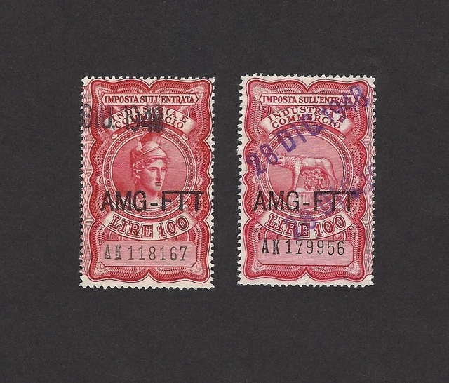 AMG FTT Trieste revenue 100L both halves perf.13 Bush #IC38