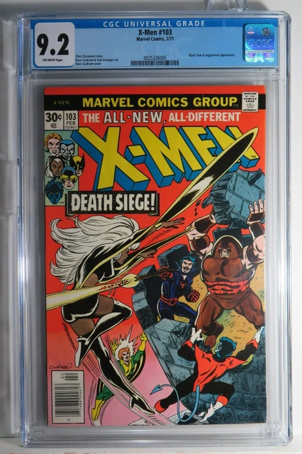 X-MEN #103 CGC 9.2 Uncanny Storm Wolverine Juggernaut Black Tom Marvel 1977