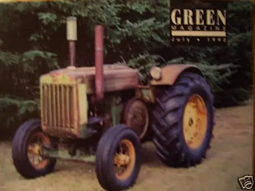 John Deere combine Tractor GREEN Magazine July 1992