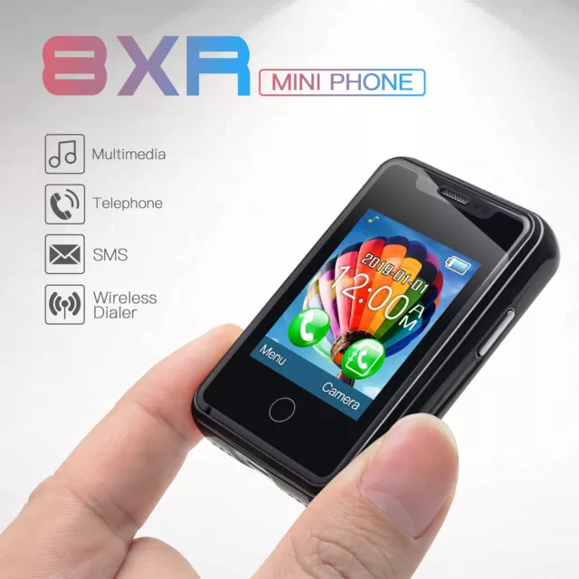 NEW Unlocked 8XR Mini Touch Screen 2G GSM Bluetooth Mobile GSM 2G Simple Phones