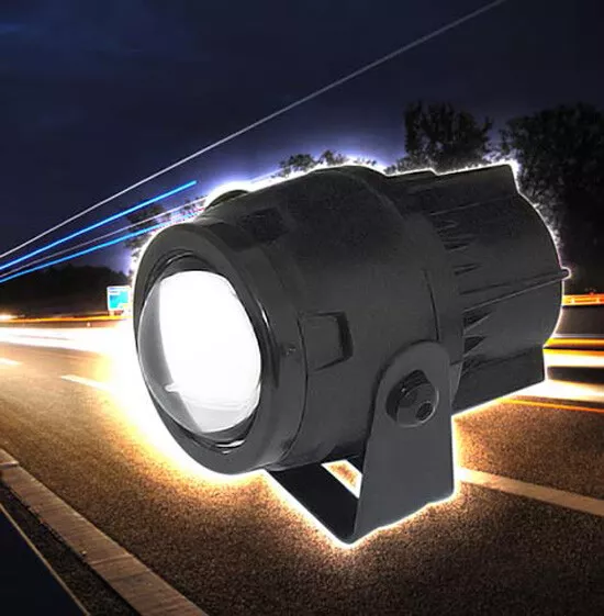 Highsider Led-Ellipsoidscheinwerfer Mat Noir Boîtier Métallique Abblendscheinw