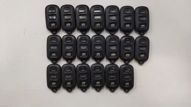 Lot of 20 Toyota Camry Keyless Entry Remote Fob GQ43VT14T HIKM3