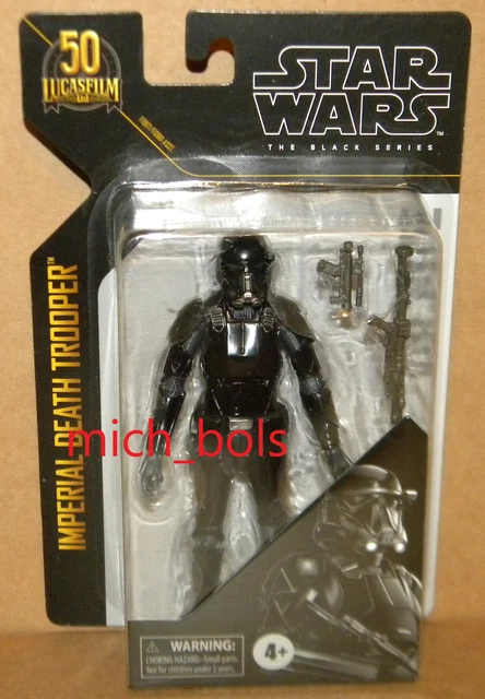 Star Wars The Black Series – Action Figure Imperial Death Trooper Da Rogue One, 15 Cm, Con 2 Blaster