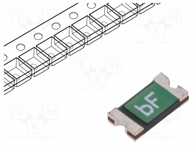 Sécurité: Ptc Polymère Imax: 10A 200mA Geh : 1206 0ZCJ 0ZCJ0020FF2E Smd-Polymer