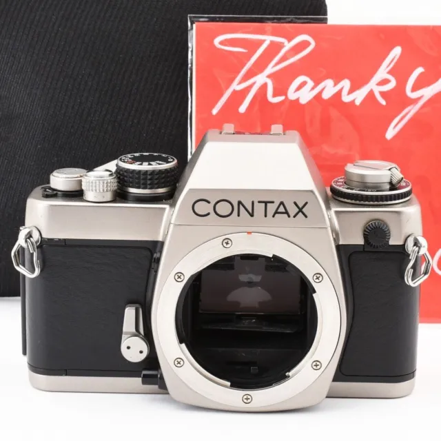 [Fast neuwertig] Contax S2 35-mm-Spiegelreflexkameragehäuse aus Japan #240201y