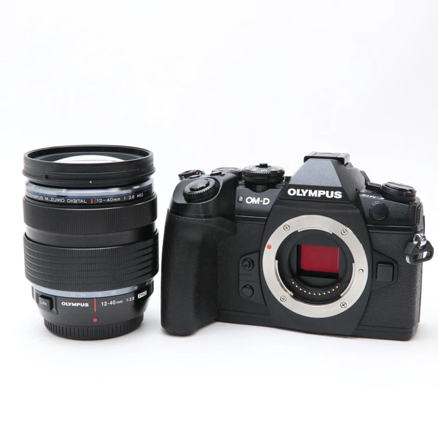 OLYMPUS OM-D E-M1 Mark II 12-40mm F/2.8 Lens Kit #shutter count 13655