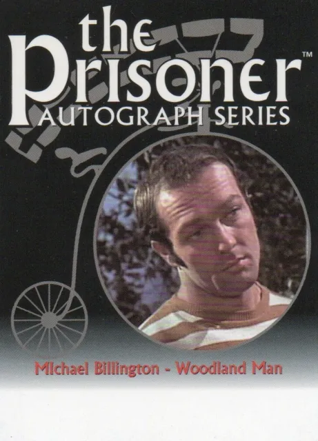 The Prisoner Autograph Series Vol 1 - PA3 Michael Billington Blank Unsigned Card