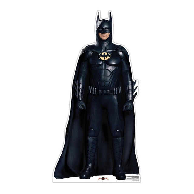 BATMAN MICHAEL KEATON Mini Cardboard Cutout Official The Flash Standee