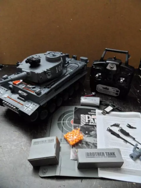 Ferngesteuerter  Tiger  - 1:16 R/C Modellbau Panzer mit Sound