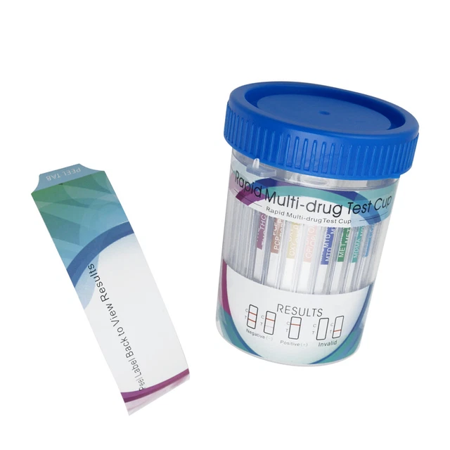 Kit rápido de 12 paneles de prueba de drogas 3 paquetes kit de taza de prueba de drogas para 12 medicamentos diferentes