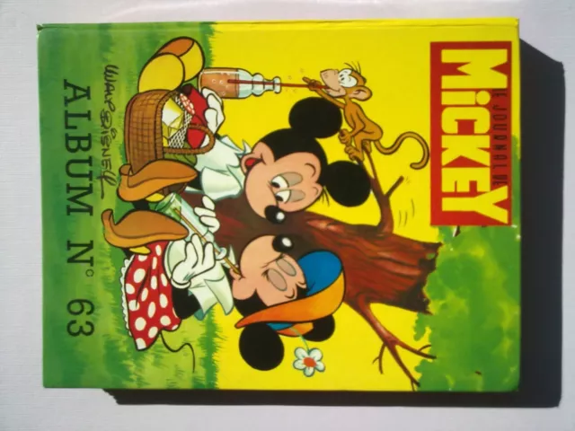 Le Journal De Mickey / Reliure Album N°63 2