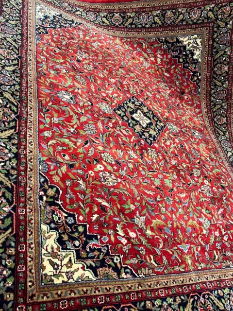 Magnificent hand-knotted oriental carpet Sarough rug carpet 250x200 cm